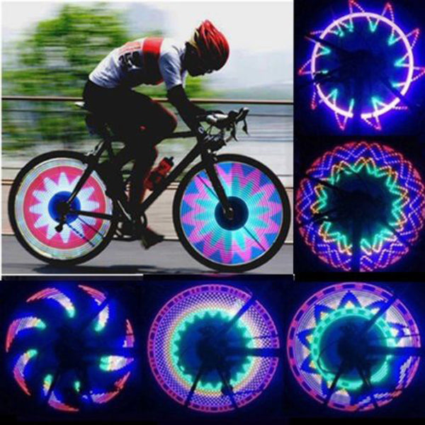 led light in cycle