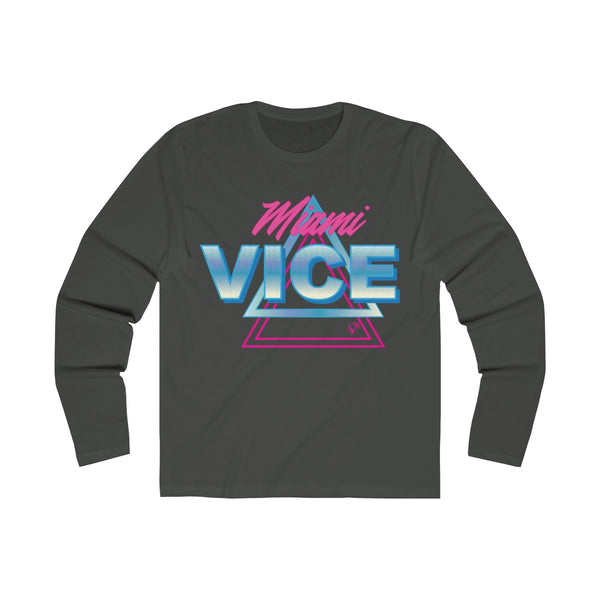 Welcome to Miami Vice Long Sleeve Heavy Meta T-Shirt