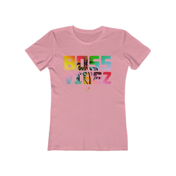 Boss Vibez Ladies Light Pink T-Shirt