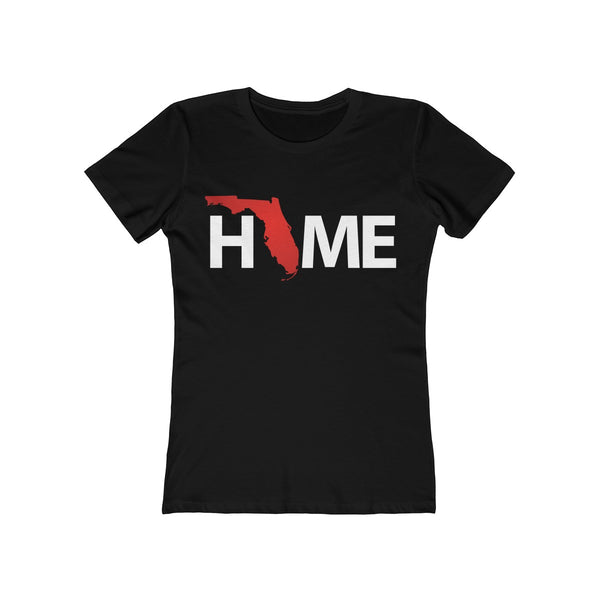 Home Ladies Black T-Shirt