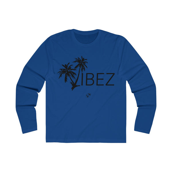 V.I.B.E.Z  Long Sleeve Royal Blue T-Shirt