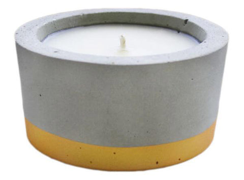 Concrete Soy Candle - Fig Tree, Medium by Whitewick Home