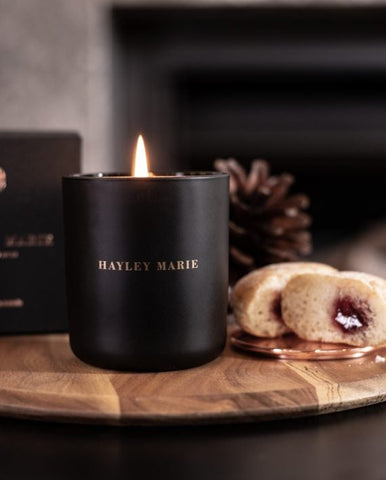 Warm Jam Donut Candle by Haley Marie