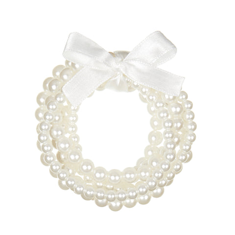 Ladylike pearl stretch bracelets