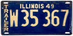 Illinios License Plates