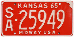 Kansas License Plates