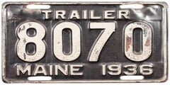 Maine License Plates