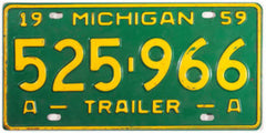 Michigan License Plates