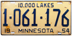 Minnesota License Plates