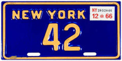 New York License Plates