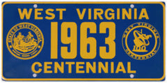 West Virginia License Plates