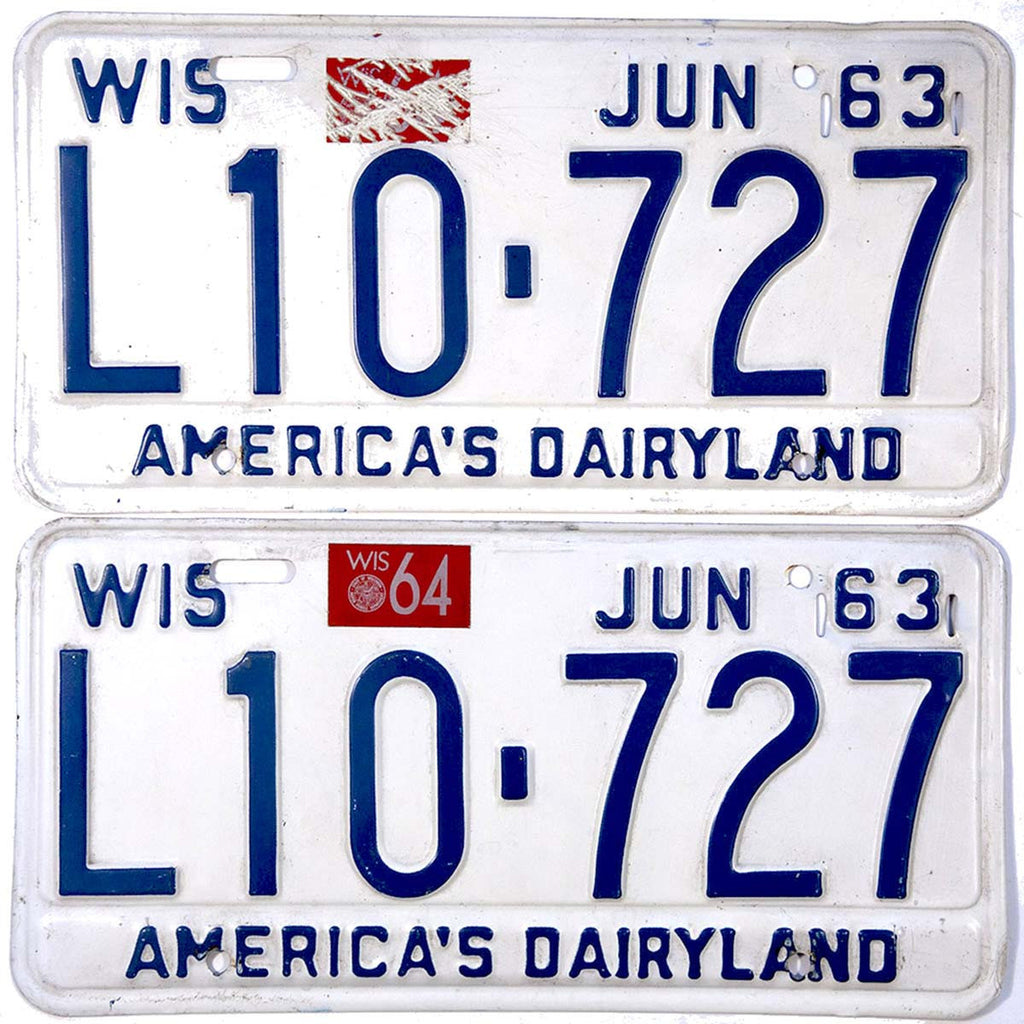 1964-wisconsin-license-plates-brandywine-general-store