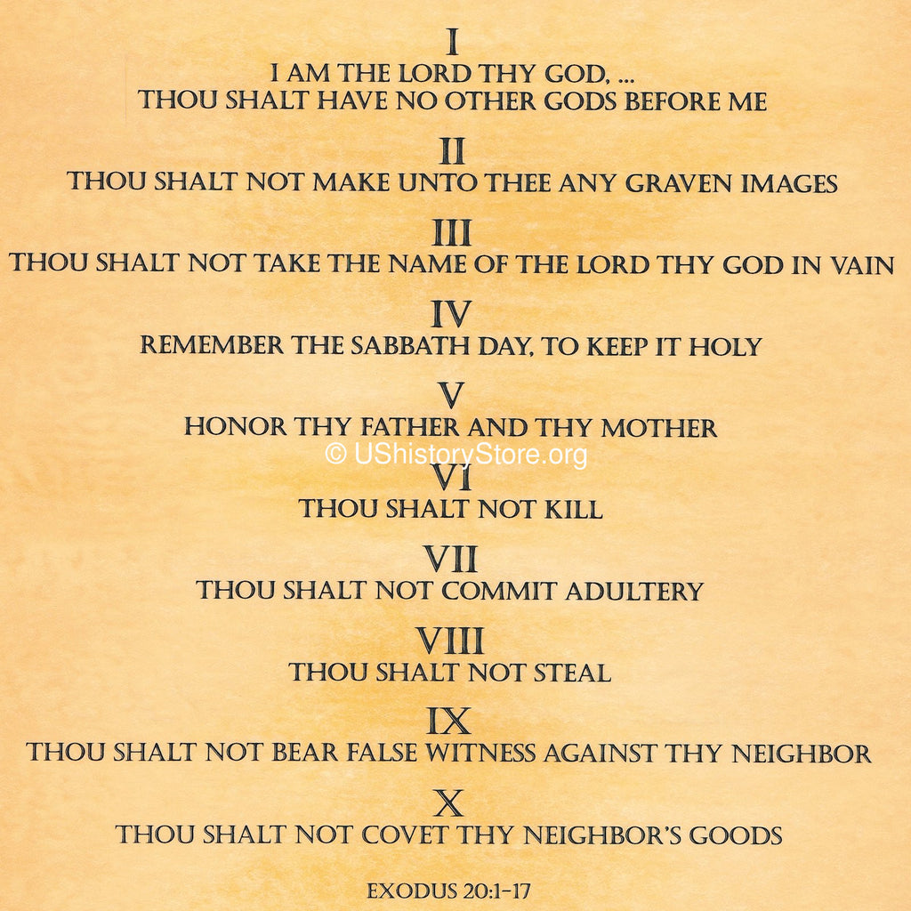 The Ten Commandments