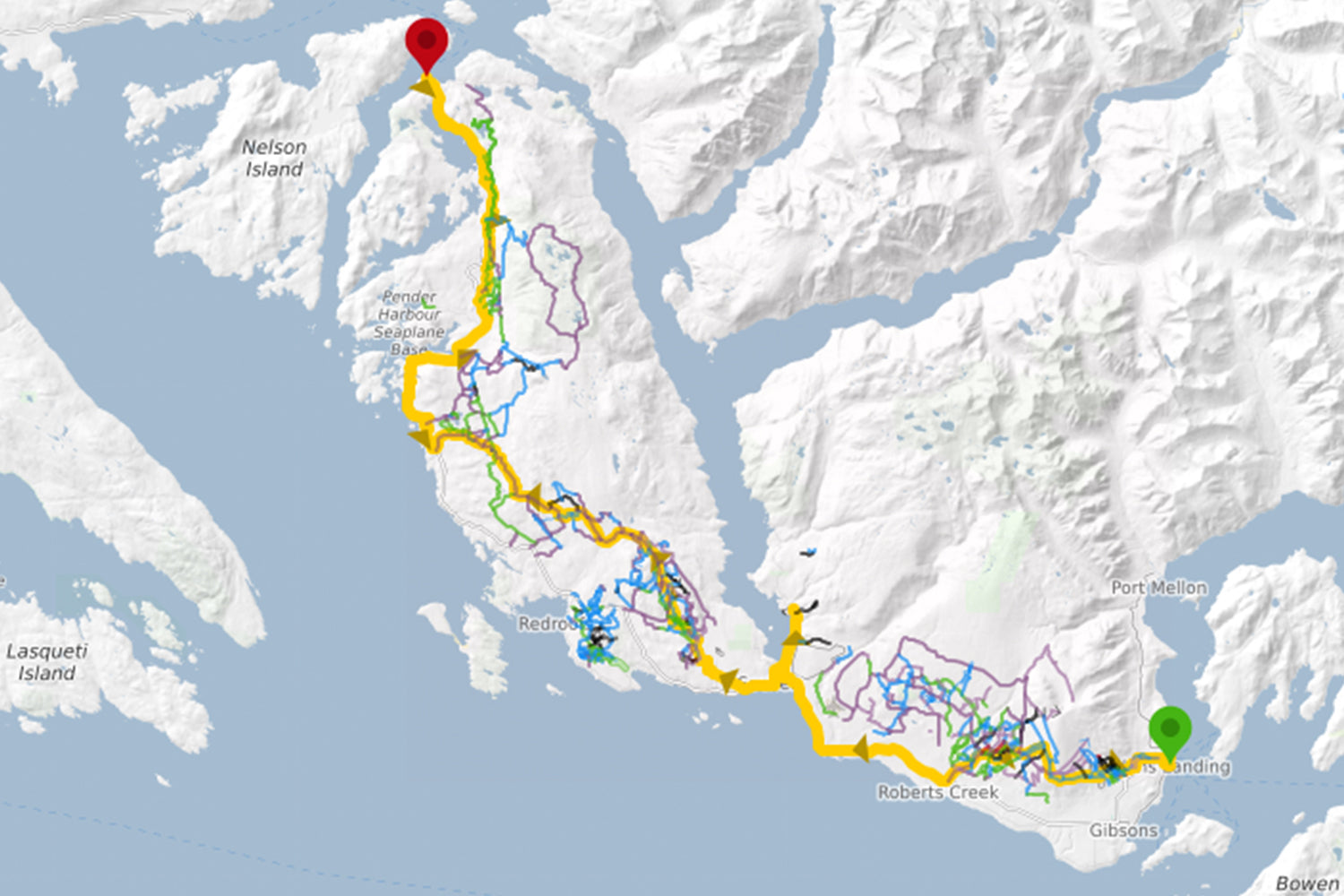 Bikepacking the Sunshine Coast