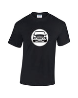 Personalised Classic Rover Mini t shirt. Colour and number plate can be changed to match your car. Low cost custom classic car t shirts fromNew In Clothing,Womens Clothing | Clearance Sale.