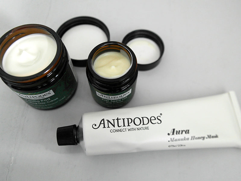 Testissä Antipodes-luonnonkosmetiikka