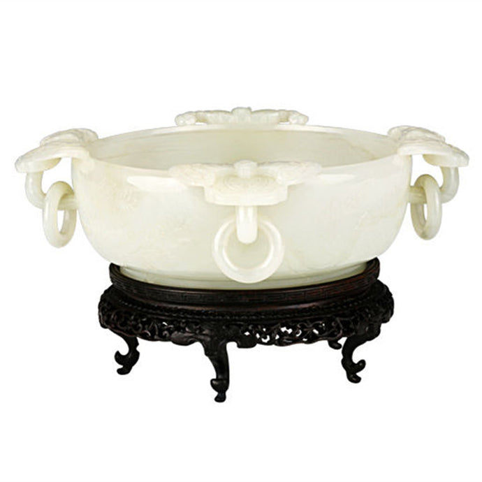 Shenyang imperial palace white jade appreciation