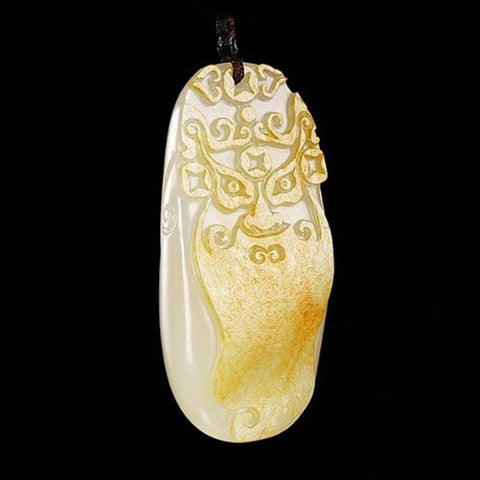 Natural jade carving Chinese Hetian jade nephrite carving