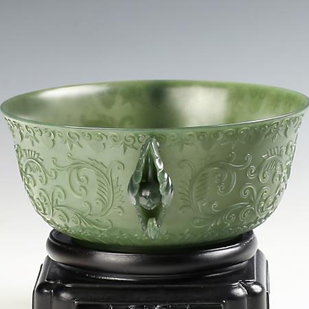 Natural jade carving Chinese Kulun nephrite jade carvings