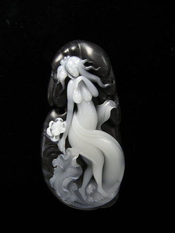 Natural jade carving Chinese Hetian nephrite jade carving collectibles