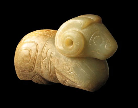 Natural jade carving ancient Chinese jade carving collectibles