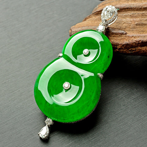 Natural jade pendant jadeite jade pendant necklace