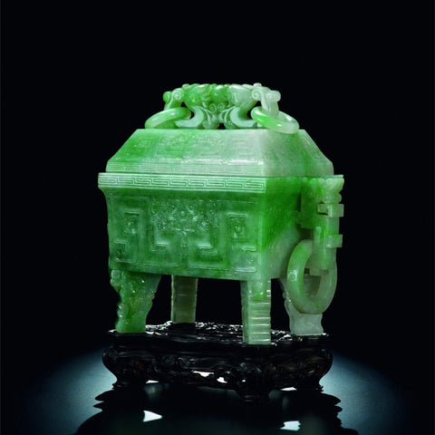 Natural jade carving ancient Chinese jade collectibles