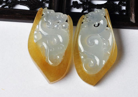 Natural jade carving jadeite collectibles