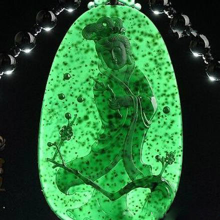 Natural jade carving Jadeite collectibles 