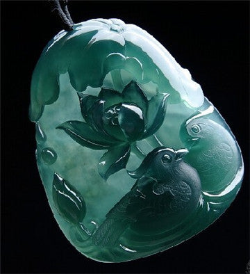 Natural jade pendant jadeite pendant