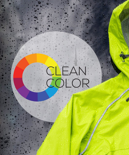 Showers Pass sustainable clean color dye featured in the Syncline CC Jacket