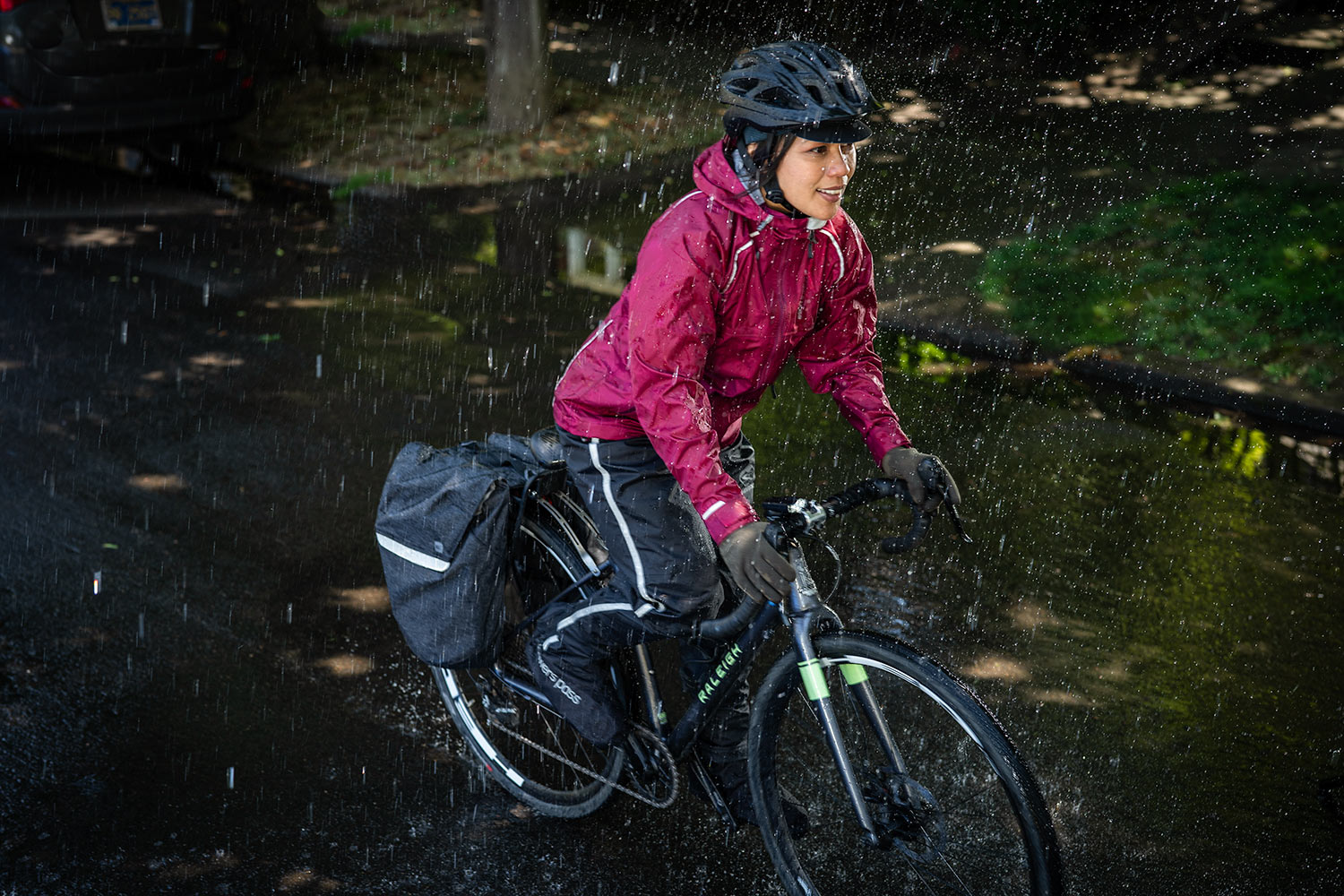 Women's Syncline CC - waterproof cycling jacket 