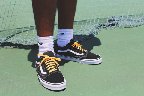 yellow vans shoe laces