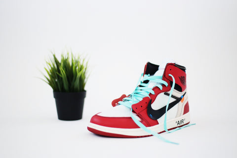 jordan off white shoe laces