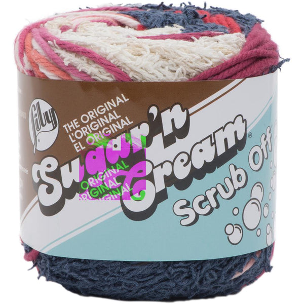 Lily Sugar N Cream Yarn Scrub Off Beach House Scrapbooking Fairies