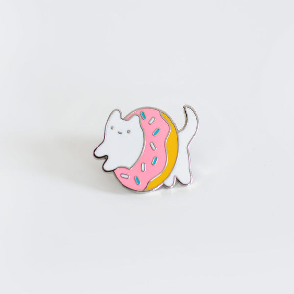 Donut Baby Cat Enamel Pin – Oh My Cat Shop