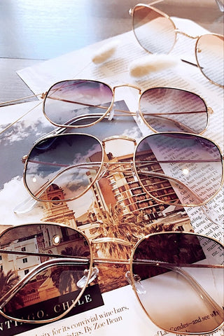 Gradient Mirrored Sunglasses