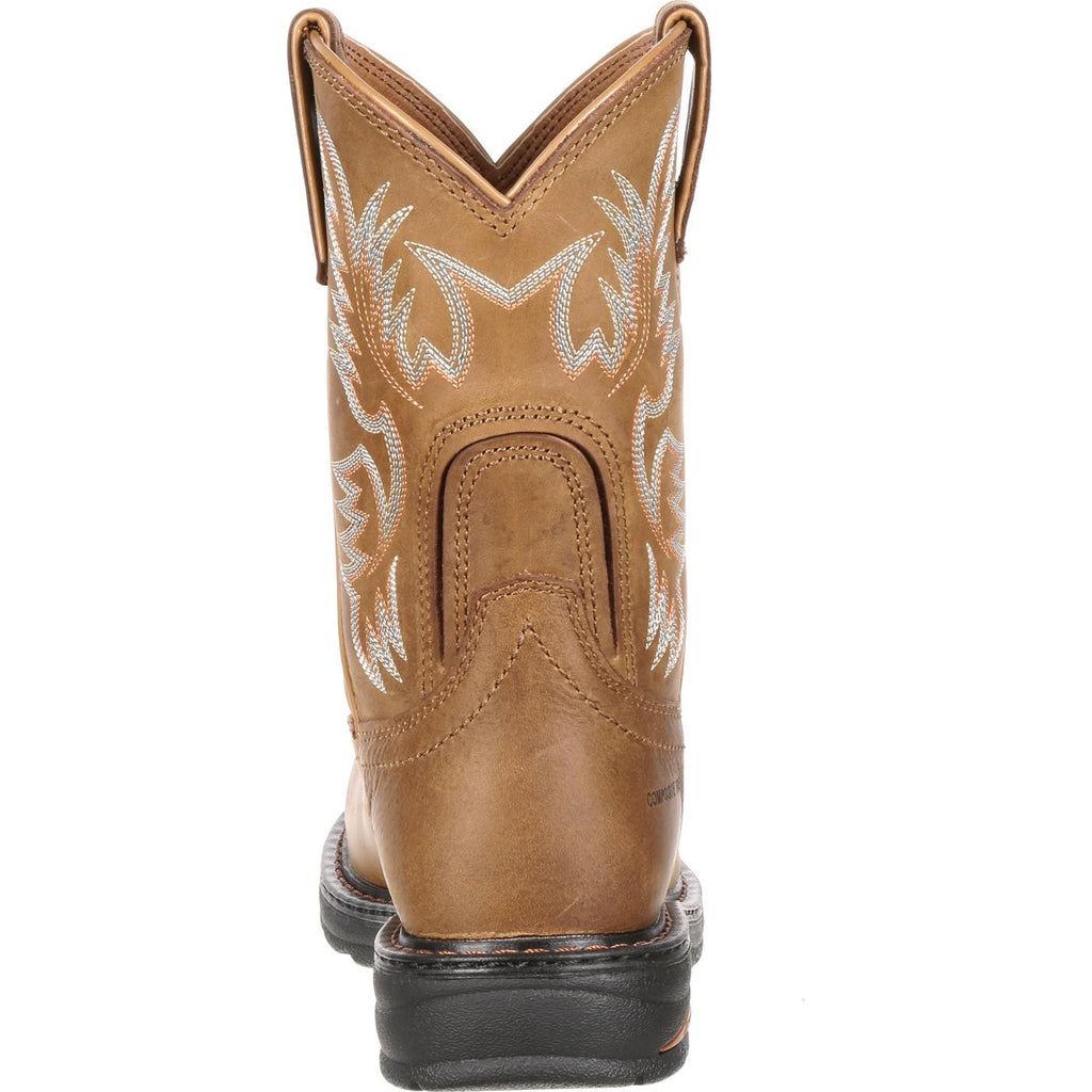 ariat workhog pull on composite toe