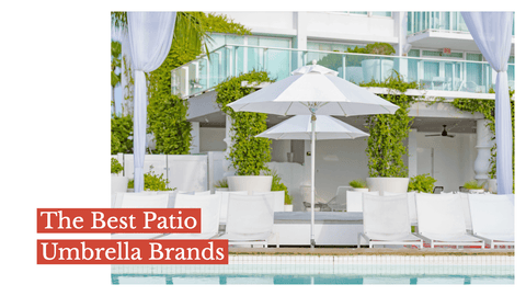 best patio umbrella brands