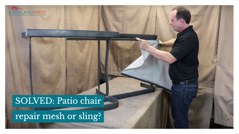 SOLVED: Patio chair repair mesh or sling? – Sunniland Patio - Patio