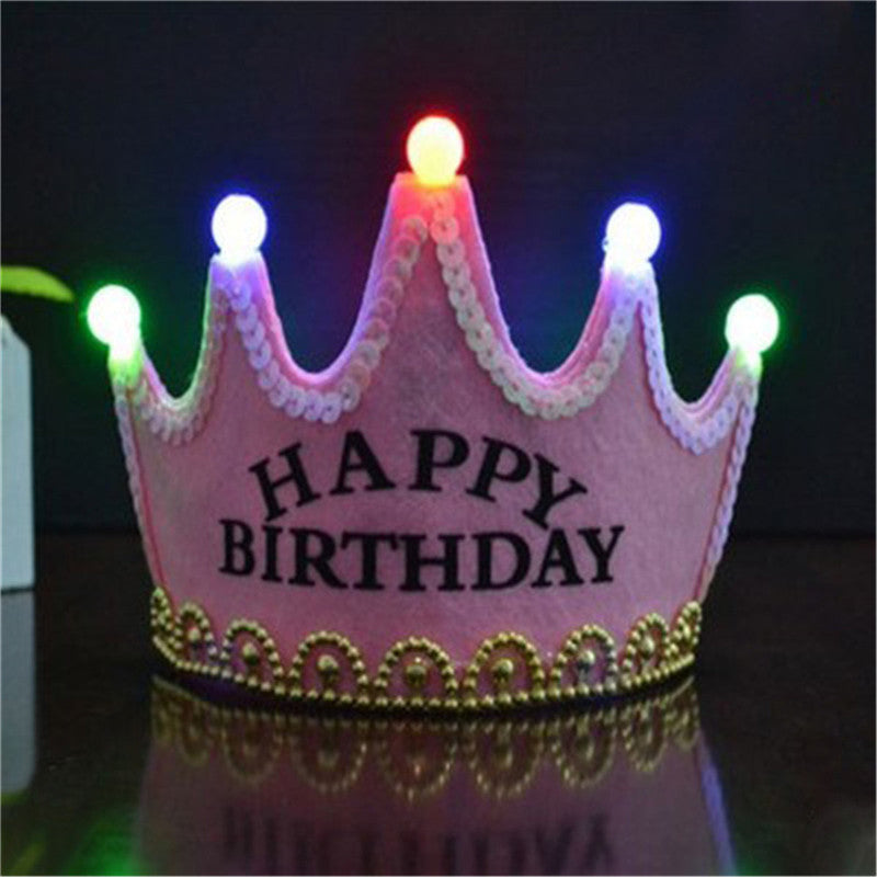 flashing birthday tiara