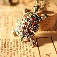 Turtle Gem Necklace
