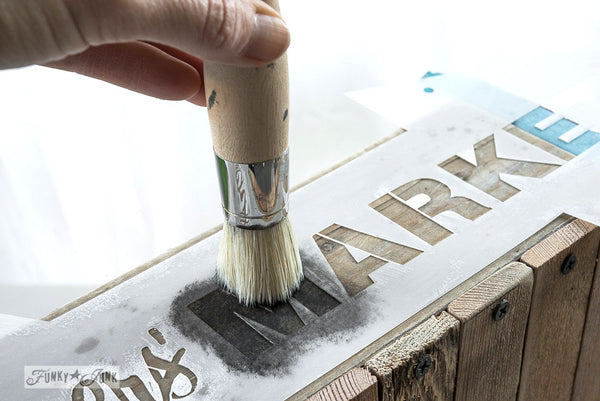 How to stencil | Funky Junk's Old Sign Stencils