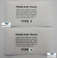 Tear Aid - 2 x (15cm x 7.65cm) Individual Patches, TYPE B