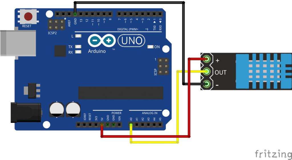 How To Use The Dht11 Temperature And Humidity Sensor With Arduino Brainy Bits 0606