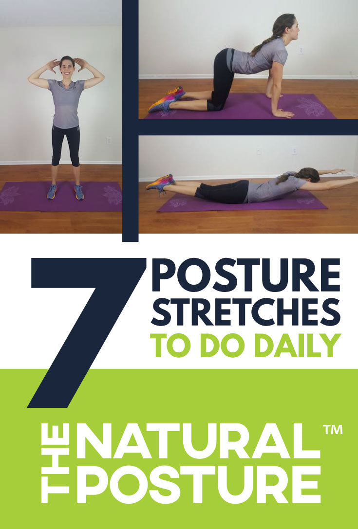 7 Posture Stretches for Posture improvement from The natural Posture