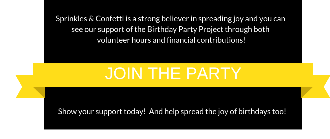 The Birthday Party Project | Our Cause | Spread Joy