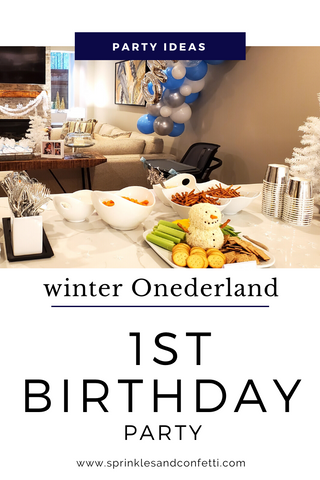 Winter Onederland 1st Birthday Inspiration 