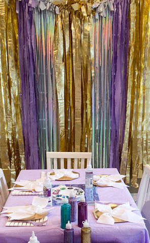 Fringe Garland backdrop