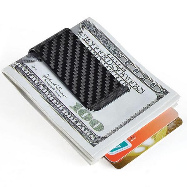 business card money clip